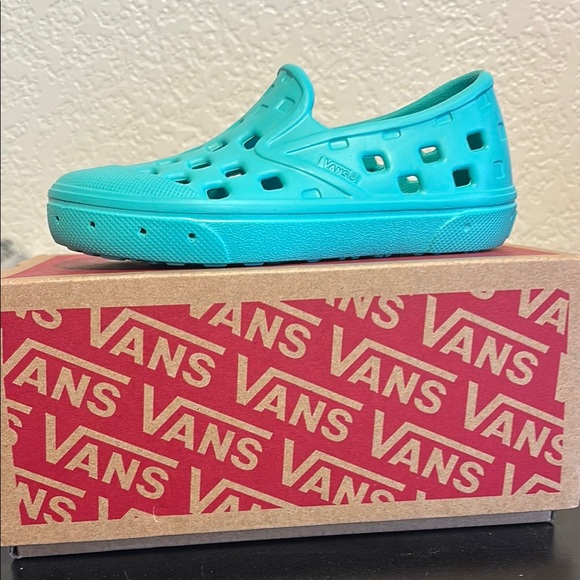 Vans Other - Vans Kids Aqua Slip-On Shoes